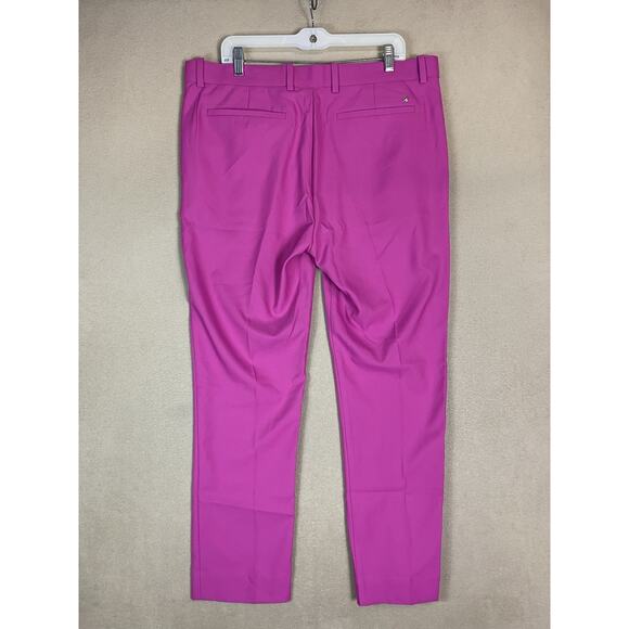 G Fore Pants Mens 36x32 Fascia Pink Golf Performance Stretch High Rise Preppy - Picture 14 of 15